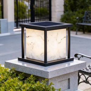 Luces solares LED para pilares de cerca, de 25/30/40 cm, para exteriores, de fábrica china - Product Image 2