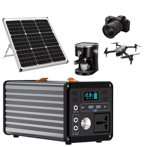 Station d'alimentation portable 500W 300W 200W, générateur solaire LiFePO4, onde sinusoïdale pure, alimentation de secours d'urgence pour le <span class=keywords><strong>camping</strong></span> - Product Image 3