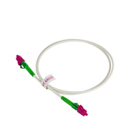Özel uzunluk LC APC toz kapağı adaptörü beyaz siyah SC Fiber optik yama kablosu kablosu 1m 2m 3m 5m 2 3 4 5 çekirdek özelleştirilebilir