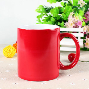 Tasses en céramique grès vierges de 11 oz, personnalisables par sublimation, à changement de couleur magique, pour personnalisation de votre LOGO, photos et images, revêtement minimaliste - Product Image 6