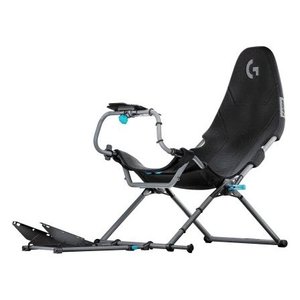 Soporte para simulador de conducción CHALLENGE X Logitech G Edition Negro y Gris G 00248 - Product Image 1