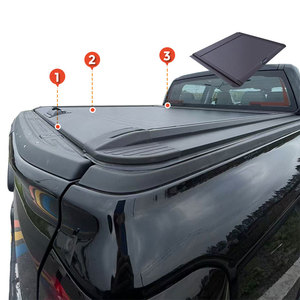 Couverture de Tonneau en aluminium rétractable couverture de lit de ramassage couverture de lit de camionnette pour tacoma chevrolet <span class=keywords><strong>silverado</strong></span> - Product Image 1