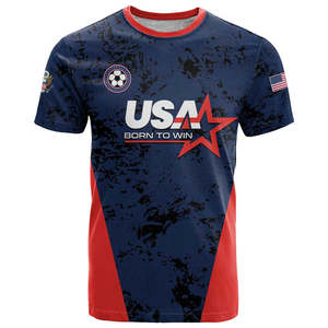 T-shirt de football Samoa Américaine à imprimé intégral 2026 – T-shirt décontracté à manches courtes pour homme, motif polynésien, USA - Product Image 4