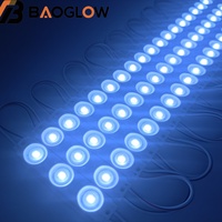 Módulos LED de 12V, 1.5W, IP65, Inyectados, 160 °   Módulo LED SMD2835 de Ángulo Amplio, Módulos LED Rojos, Azules, Verdes y Blancos, Chip LED