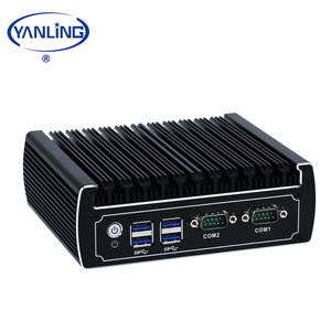 De alta <span class=keywords><strong>calidad</strong></span> <span class=keywords><strong>pc</strong></span> industrial caso <span class=keywords><strong>precio</strong></span> intel skylake core i3 7100U dual lan USB 2 COM <span class=keywords><strong>mini</strong></span> resistente computadora - Product Image 2