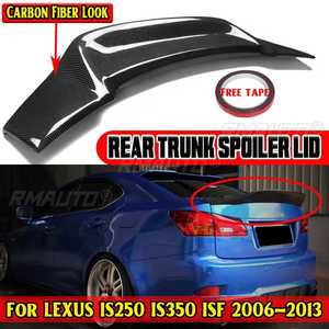 Alerón trasero estilo RT para Lexus IS250 IS350 ISF 2006-2013, alerón de maletero, labio de alerón trasero - Product Image 1