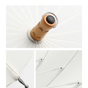 Parapluie en bois pour les fêtes de mariage, la photographie - Product Image 4