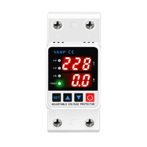 Однофазный защитный выключатель 2P с защитой от перенапряжения и перегрузки по току, с индикатором мощности, регулируемый, 40A/63A/80A, ODM/OEM - Product Image 2