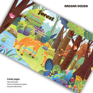 <span class=keywords><strong>Livre</strong></span> éducatif à rabats pour enfants |   Découverte de la faune <span class=keywords><strong>et</strong></span> de la <span class=keywords><strong>nature</strong></span> |   <span class=keywords><strong>Livre</strong></span> cartonné durable pour l'apprentissage précoce |   Vente en gros - Product Image 2