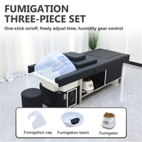 Fauteuil de lavage électrique pour salon, lit de thérapie capillaire à circulation d'eau, lit de spa pour traitement thaïlandais