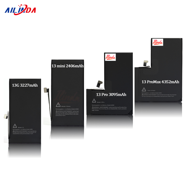 Ilinda High Quality Replacement Battery for iPhone 13/13 Mini/13 Pro/13 Pro Max Phone Batteries 100% Health