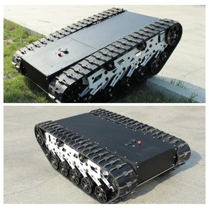 Châssis de robot industriel sur rail avec moteur pour la détection incendie, la désamorçage de bombes et l'exploration - Product Image 2