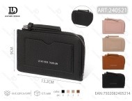 Portacarte Llonoty Scarco 4 Pollici in Microfibra Pelle Sintetica Minimalista Portafoglio per Carte di Credito - Product Image 1