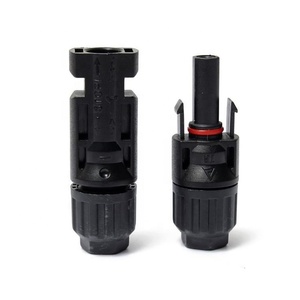 Un MC 4 năng lượng mặt trời nối công suất cao IP67 không thấm nước <span class=keywords><strong>PV</strong></span> nối cho tiện ích quy mô năng lượng mặt trời trang trại 1500V Nam/Nữ - Product Image 1