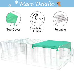 Prezzo diretto di fabbrica durevole esercizio pieghevole cucciolo coniglio <span class=keywords><strong>Pet</strong></span> recinto per esterni per box box per cani recinzioni metalliche per cani - Product Image 5