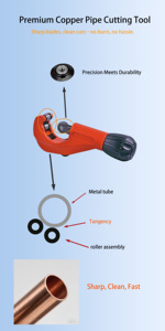 Cortador de Tubos Telescópico Automático <span class=keywords><strong>Rothenberger</strong></span> para Tubos de Cobre y Latón de 6-42 mm - Product Image 3