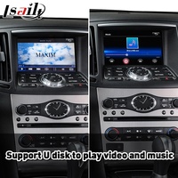 Interface CarPlay d'intégration d'écran d'usine Lsailt pour Infiniti G37X G25 G35 G37S G35x G25X G37 2008-2013, mise à niveau Android Auto