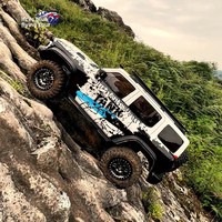Camion RC tout-terrain professionnel 4x4 à l'échelle 1/8, modèle Tank 300, 4 canaux, prêt à l'emploi, essieux portiques CNC, GPS, chargeur