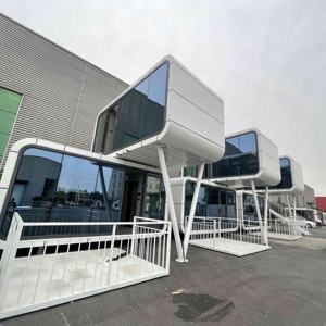 La capsula prefabbricata mobile della fabbrica di <span class=keywords><strong>affare</strong></span> alloggia la villa di lusso moderna con l'attrezzatura completa della cucina da vendere - Product Image 6