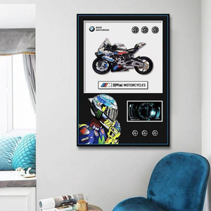 ภาพตกแต่งผนัง 3 มิติ รูปแบบเลโก้สีดำ สำหรับคนดังทางอินเทอร์เน็ต วัสดุอะลูมิเนียมอัลลอยด์ เหมาะสำหรับตกแต่งห้องนั่งเล่นและห้องนอน - Product Image 3