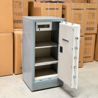 Coffre-fort de grande taille JYB, armoire de rangement en acier robuste avec étagères réglables pour l'usine, l'entrepôt et la distribution