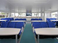 Grandsea AL-2200, catamaran en aluminium de 74 pieds, ferry côtier pour 150 personnes, bateau de transport de passagers à vendre