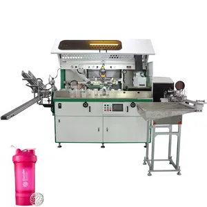 2021 Taoxing newly single color high speed automatic screen printing plastic bottles machine