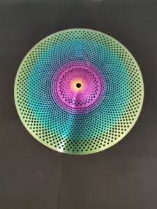 Platillos de Bajo Volumen Vansir Rainbow Colorful Alloy para Práctica, Juego de 4 Piezas, 14\" 16\", Calidad Profesional de Alto Grado - Product Image 2