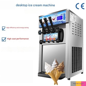 Machine à glaces automatique 3 saveurs, machine à glaces molles, machines à glaces commerciales <span class=keywords><strong>pour</strong></span> les entreprises, camion de glaces - Product Image 2