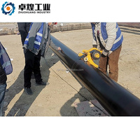 Película de polietileno para envolver tuberías de acero de astilleros e infraestructura marina, 110 mm x 45 m, cinta de protección contra la corrosión de polietileno.