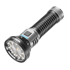 ไฟฉาย LED แบบหลายดวงแบบโฟกัสคงที่กลางแจ้งแบบชาร์จไฟได้อลูมิเนียมอัลลอยด์แสงสว่างสำหรับการเดินป่าตั้งแคมป์ - Product Image 1