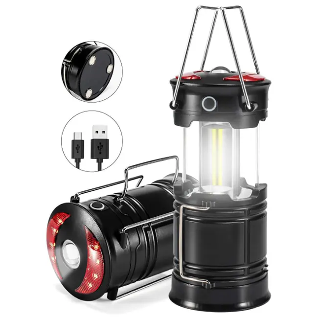 Lanterne LED multifonction Rechargeable, lanterne haute luminosité, idéal pour le Camping