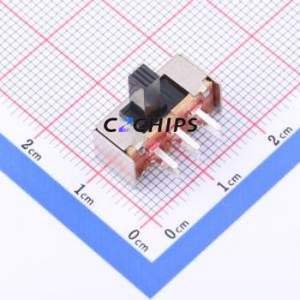 SK-22F01-G090 Slide Switch Through hole Component (THT) Switch Double Pole Double Throw Rectangle Pin Header PC Pin 17mm - Product Image 1