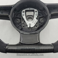Volant de direction en microsuède blanc avec bande supérieure en fibre de carbone pour Audi TT, qualité assurée