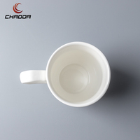 Tasses à café et assiette en porcelaine écologiques créatives de style nordique en forme de gourde de 4 pouces