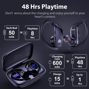 Tai nghe nhét tai không dây Bluetooth T16 TWS bán chạy nhất, chống rơi, chống mất, phụ kiện thể thao, tai nghe thể dục - Product Image 5
