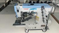 Machine à coudre industrielle professionnelle haute vitesse Pegasus W600pc, utilisée pour les tissus tricotés extensibles, design Flatlock