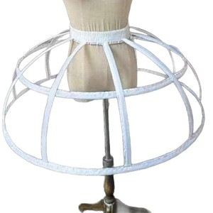 <span class=keywords><strong>Sottogonna</strong></span> rotonda per gabbia per uccelli Lolita con ossatura quotidiana Cosplay gonfio di crinolina fabbrica In magazzino all'ingrosso - Product Image 5