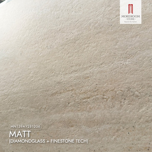 Lastre di Travertino in Pietra Sinterizzata 1200x2800mm, Finitura Opaca, Pavimentazione in Pietra Naturale per Design Moderno Interno ed Esterno - Product Image 3