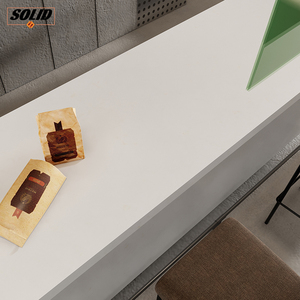 <span class=keywords><strong>Encimera</strong></span> de cocina de piedra de cuarzo artificial de lujo <span class=keywords><strong>encimera</strong></span> de color mármol de piedra de <span class=keywords><strong>resina</strong></span> de superficie sólida - Product Image 5