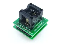 Adaptador de programación de CI de montaje superficial Enplas SOP8 a DIP8, zócalo de prueba y burn-in para paquetes SO8/SOIC8, origen Japón