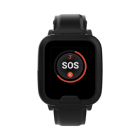 Montre GPS pour personnes âgées 4G LTE avec fonction SOS, suivi GPS pour seniors, détection de chute et moniteur de fréquence cardiaque