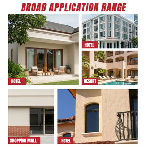 Peinture Stuc MANZZ Peinture Extérieure Peinture Texturée Extérieure à Haute Consistance Facile à Appliquer pour les Façades de Stations Balnéaires - Product Image 2