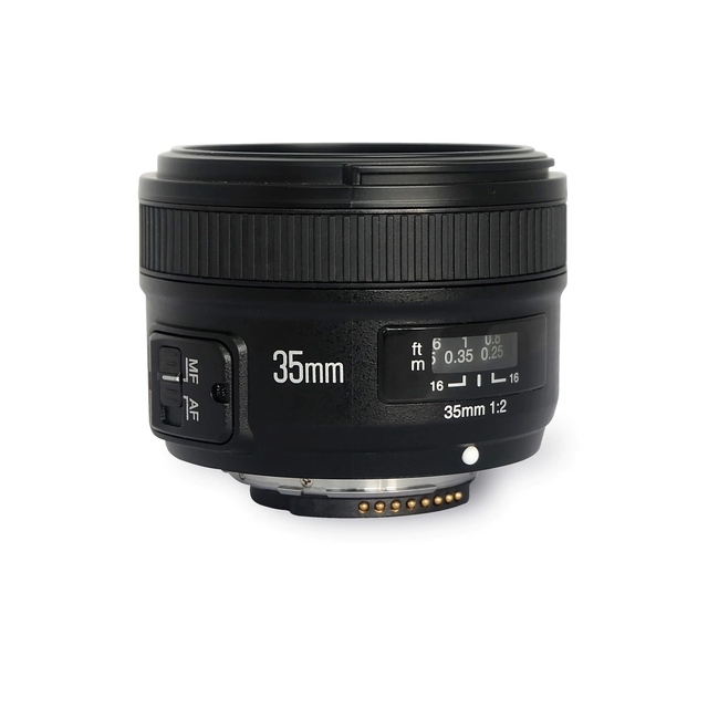 YONGNUO Camera Lens YN35mm F2 N  for Nikon DSLR Camera D7100 D3200 D3300 D3100 D5100 D90