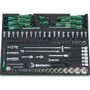 HEYCO 01128000300 Assortiment d'outils dans chariot d'atelier, 3 modules, 190 pcs. - Product Image 3