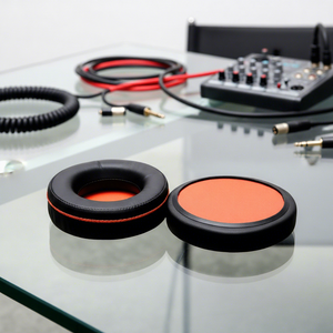 Preço de fábrica Earpads Soft Substituição Couro Ear Pads Coxim Covers para STEELSERIES <span class=keywords><strong>SIBERIA</strong></span> 800 840 Headphones - Product Image 1