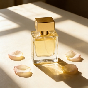 Flacons de parfum luxueux en cristal naturel, forme carrée, avec des capacités de 30 millilitres, 50 millilitres et 100 millilitres. - Product Image 4