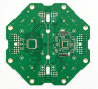 Circuit imprimé HDI personnalisé pour équipement industriel robotique, carte de circuit multicouche à contrôle d'impédance, service OEM
