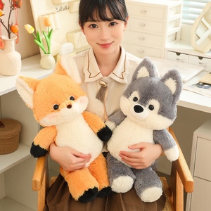 Peluche créative Super <span class=keywords><strong>Loup</strong></span>, poupée en peluche, <span class=keywords><strong>renard</strong></span> câlin, jouet en peluche avec robe, adorable jouet en peluche personnalisé en forme de <span class=keywords><strong>renard</strong></span> - Product Image 3