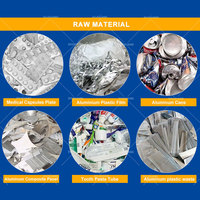 Mesin pemisah ACP pemisah Panel komposit aluminium ACP plastik limbah Al otomatis sepenuhnya